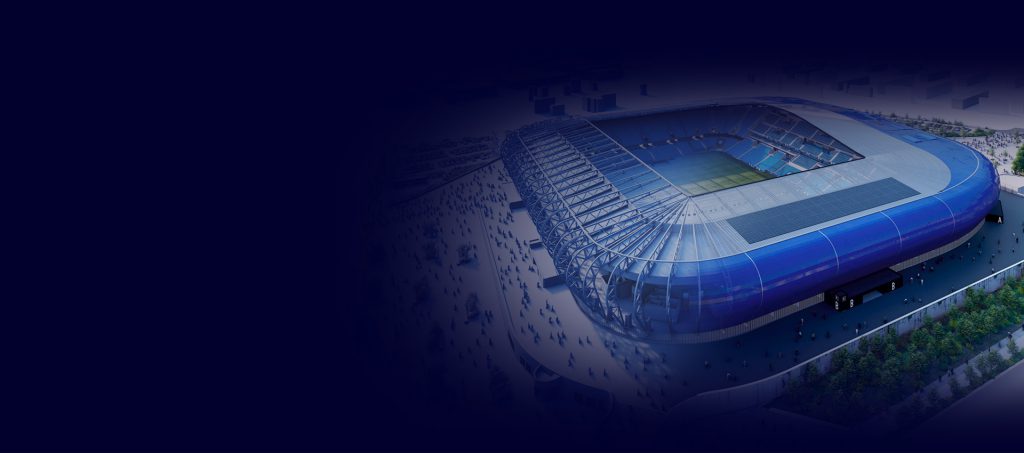 Modélisation 3D du stade Océane au Havre