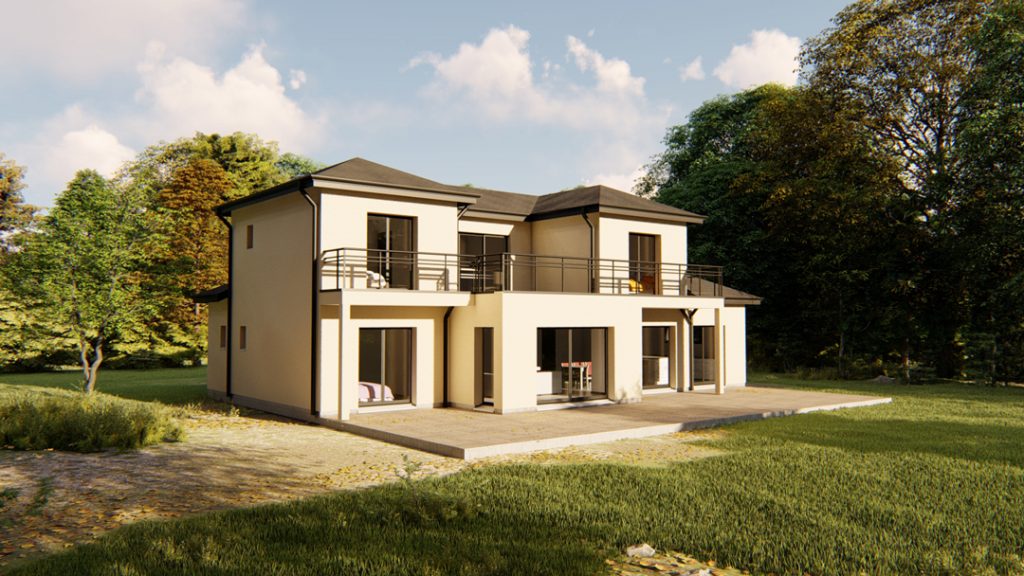 Maison individuelle Style contemporain, Octeville-sur-Mer (76)