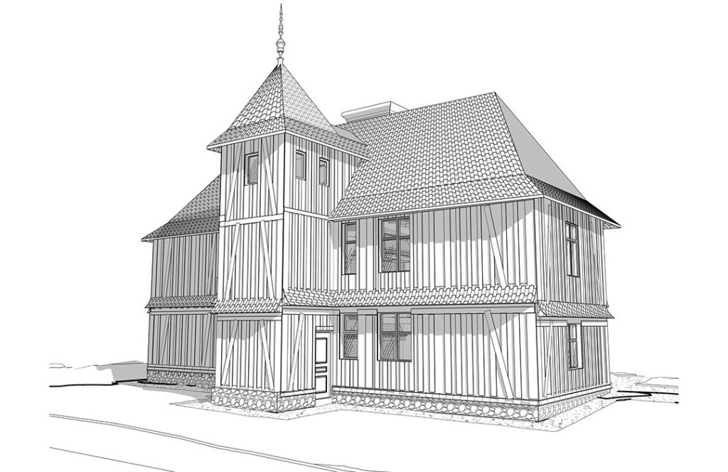 Relevé par scanner 3D et maquette numérique du musée Pierre Corneille à Petit Couronne et Normandie