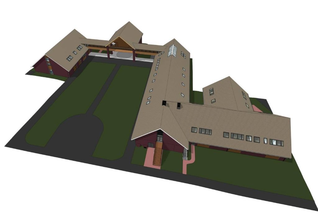 2e maquette numérique administration campus équin Goustranville