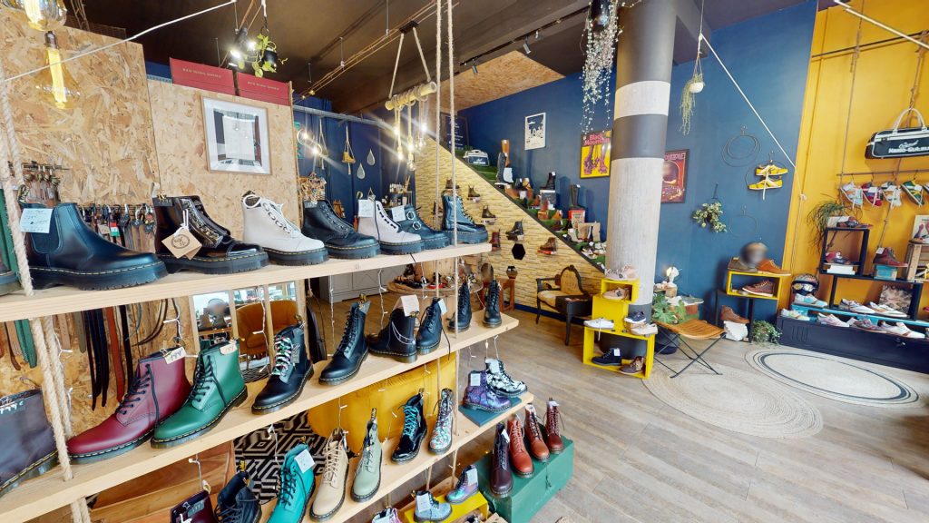 Visite virtuelle du magasin de chaussure la P'tite Dockée Le Havre