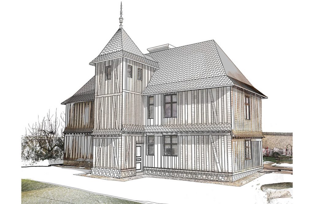 Relevé par scanner 3D et maquette numérique du musée Pierre Corneille à Petit Couronne et Normandie
