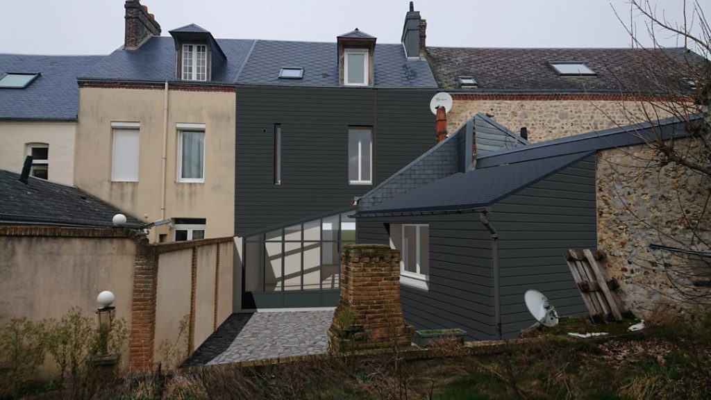 Projet d’extension d’une maison à Fécamp
