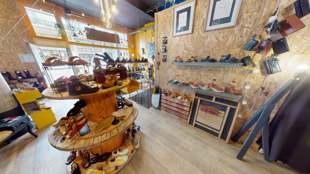 Visite virtuelle du magasin de chaussure la P'tite Dockée Le Havre