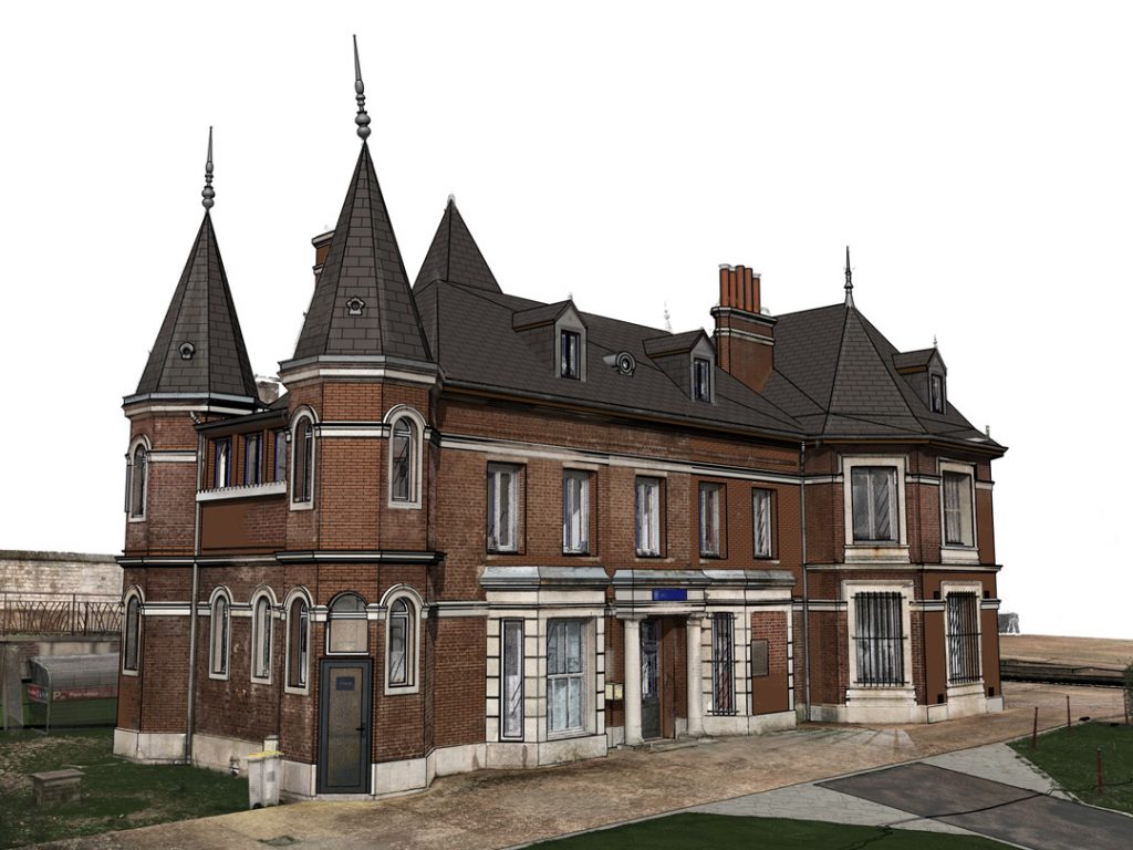 Relevé par scanner 3D et maquette numérique du musée Pierre Corneille à Petit Couronne et Normandie