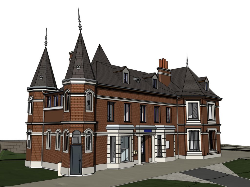 Relevé par scanner 3D et maquette numérique du musée Pierre Corneille à Petit Couronne et Normandie