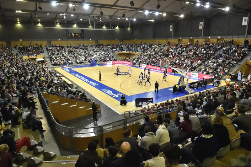 Visite virtuelle docks océane STB Saint-Thomas-Basket Le Havre Normandie