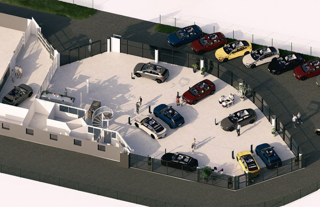 Aménagement de la concession automobile BYD Le Havre