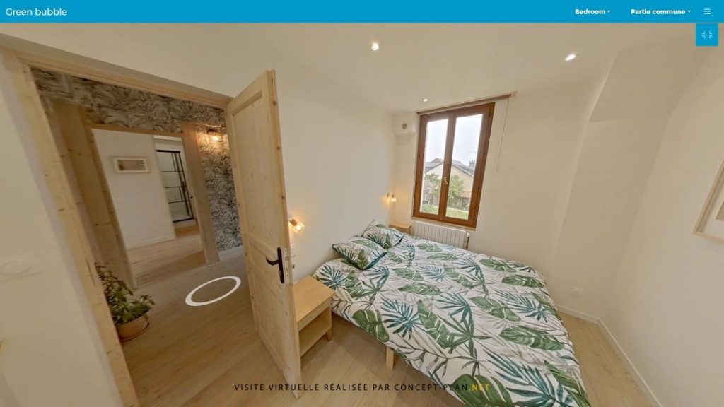 Visite virtuelle du coliving, pour étudiants, Le Havre, par Concept-plan