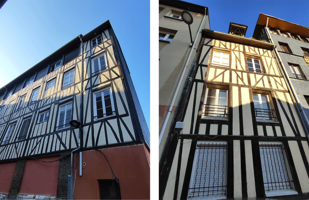 Relevé par scanner 3D - Logements sociaux - Elbeuf Normandie