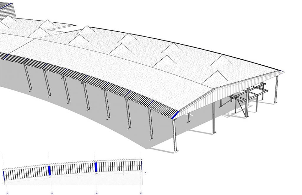 Maquette Numérique 3D Revit - Aéroport Deauville Normandie