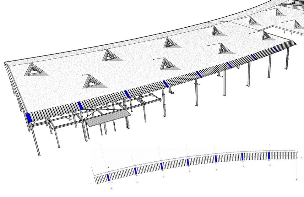 Maquette Numérique 3D Revit - Aéroport Deauville Normandie