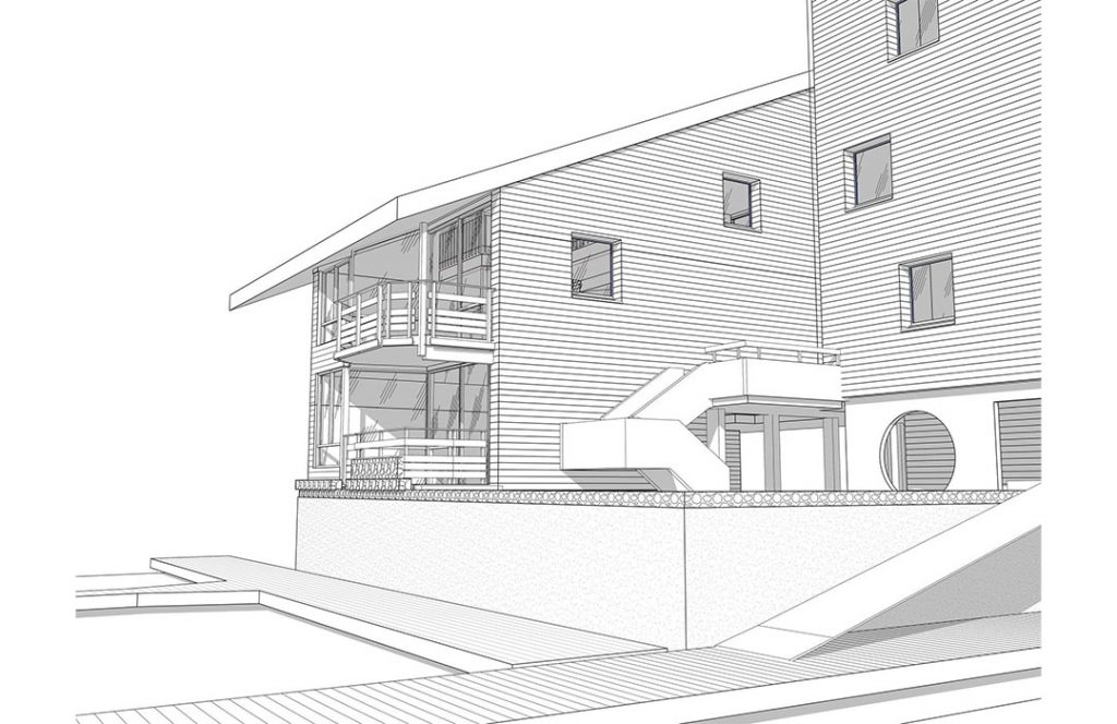 relevé par scanner 3D et maquette numérique des Marinas de Deauville en Normandie