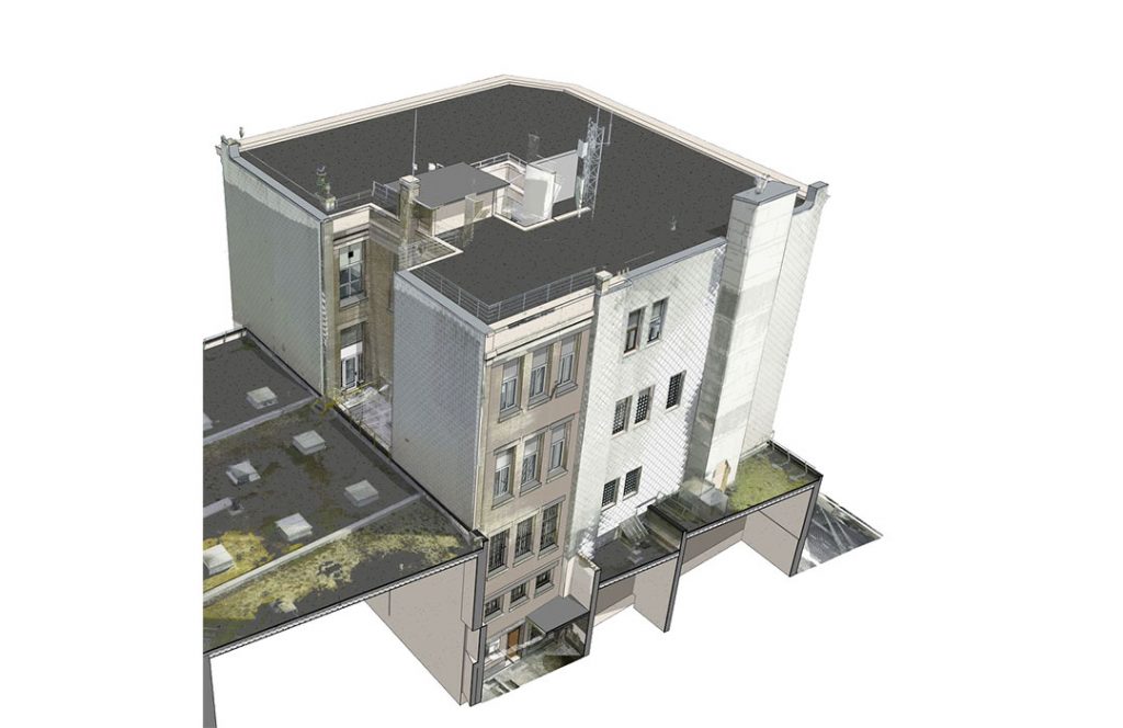 Relevé par scanner 3D - LOGEO SEINE - Patrimoine historique Le Havre Normandie