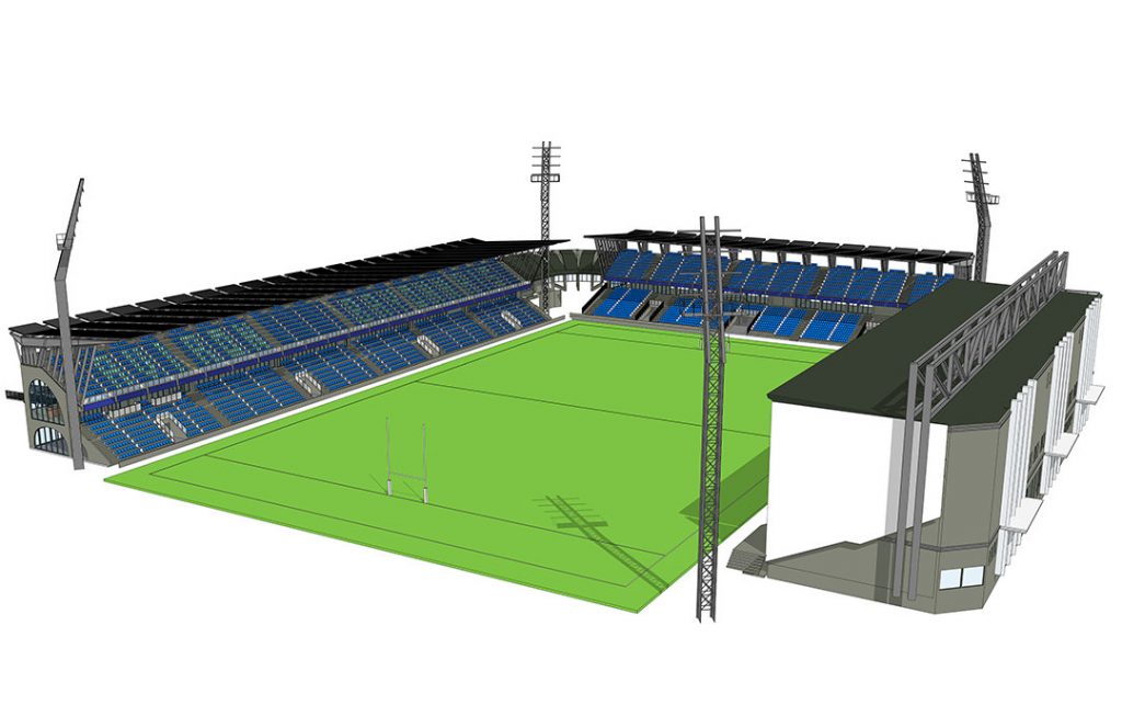 Complexe sportif Rugby TOP 14 - billetterie - concept-plan.net